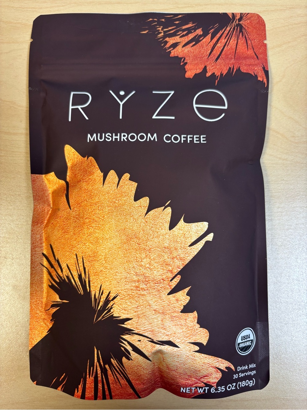Mushroom Coffee - Brown & Orange Blend